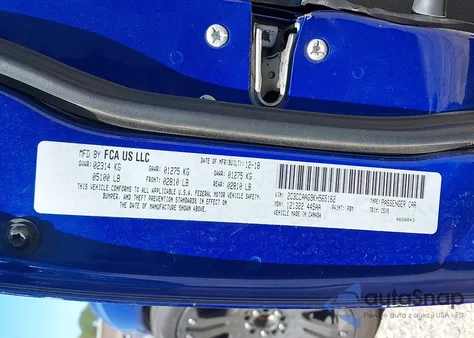 2019 Chrysler 300 Touring from USA, damaged, VIN 2C3CCAAG9KH565162